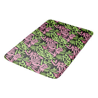 Graffiti Bath Mat