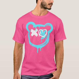 Graffiti Bear Love Punk Spray Paint Art Graffiti B T-Shirt