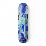 Graffiti Blue Skateboard