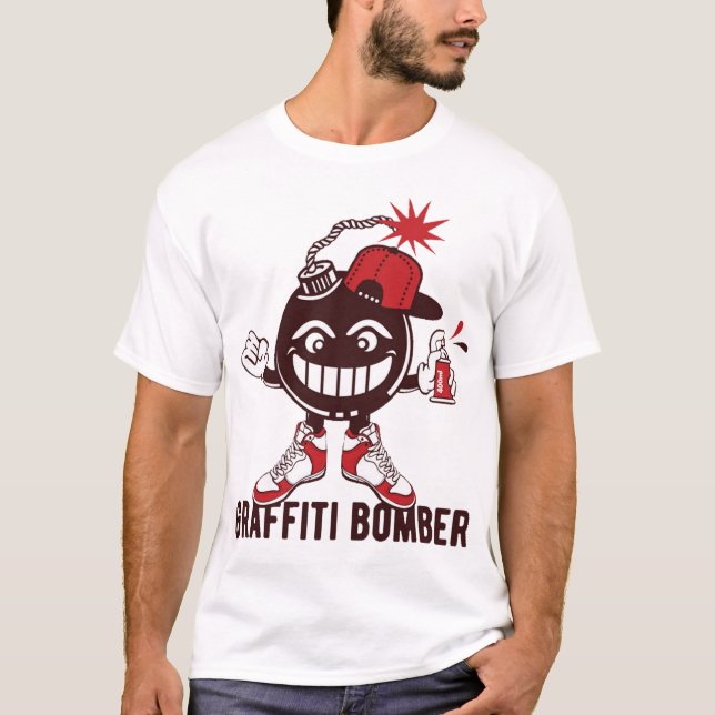 Graffiti bomber T-Shirt (Front)
