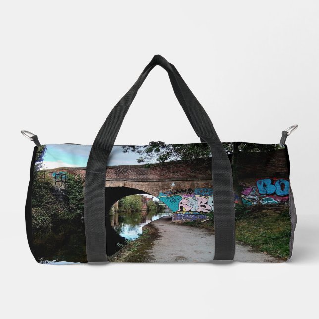 Graffiti bridge duffle bag (Front)