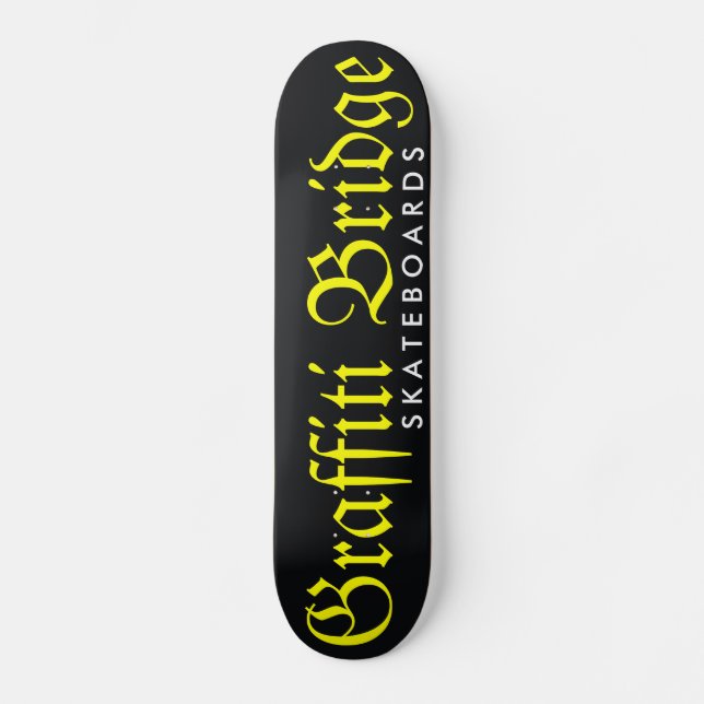Graffiti Bridge Skateboard Deck (Front)