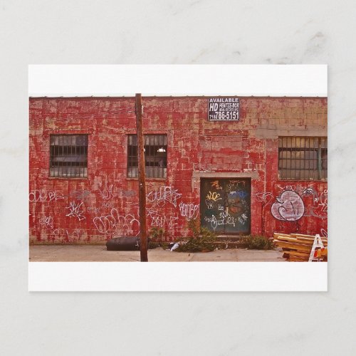 Graffiti_ Brooklyn NYC Postcard