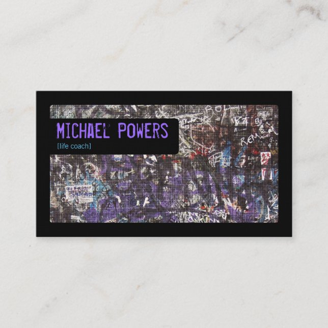 Graffiti Business Cards (Front)