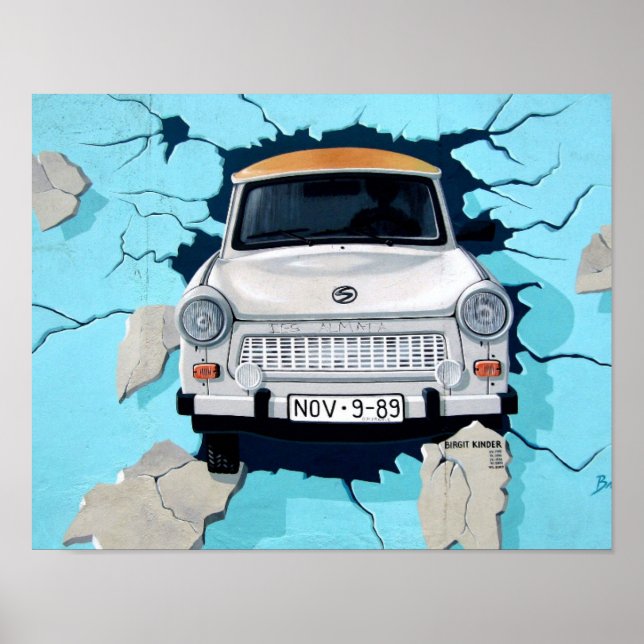 Graffiti Car Crash Poster (Front)