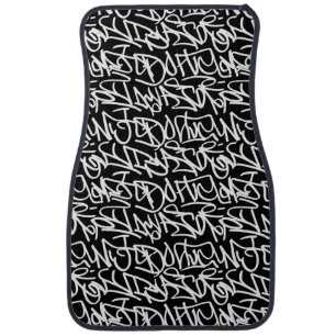 Graffiti Car Floor Mat