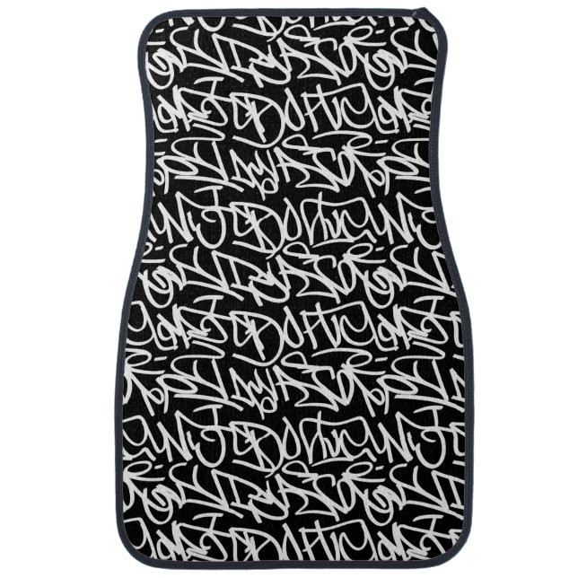 Graffiti Car Floor Mat (Front)