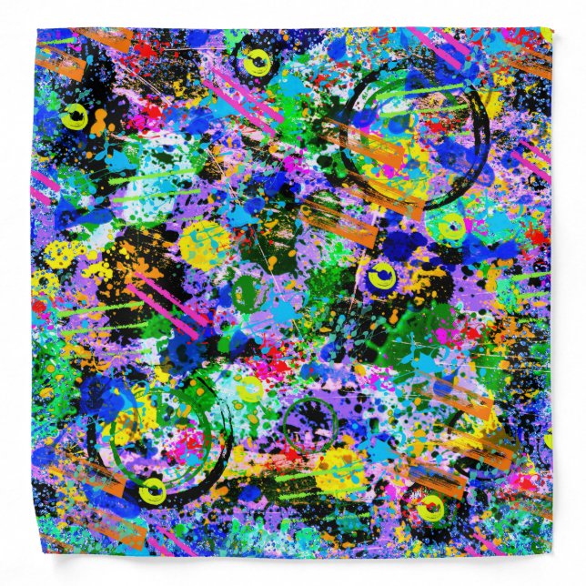 Graffiti Carnival Bandana (Front)