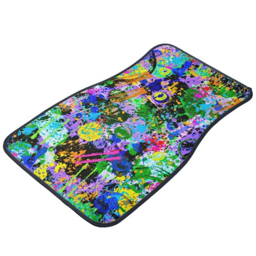 Graffiti Carnival Car Floor Mat