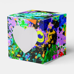 Graffiti Carnival Favor Boxes