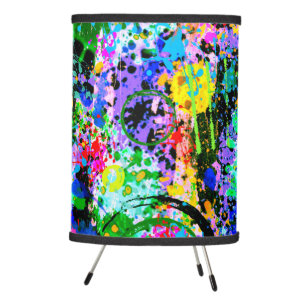 Graffiti Carnival Tripod Lamp