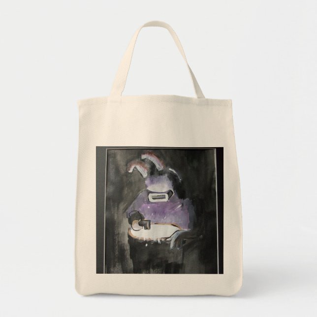 Graffiti/cartoon art  - Rabbit Welder Tote Bag (Front)