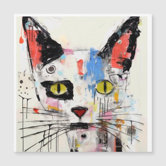 Graffiti Cat Urban Cool Feline (Front)