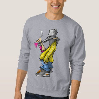 Graffiti Character spray paint vandal art design Sweatshirt