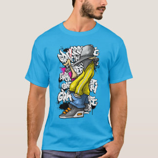 Graffiti Character spray paint VANDAL ARTIST T-Shirt