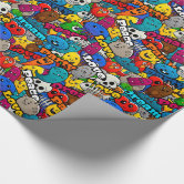 LOVE GRAFFITI WRAPPING PAPER