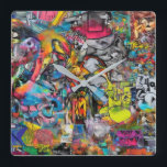 Graffiti Clock<br><div class="desc">For those who like graffiti here is a model in graffiti clock</div>