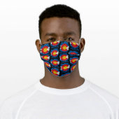 Graffiti Colorado State Flag Adult Cloth Face Mask (Worn)