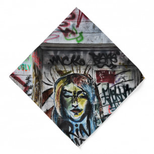 Graffiti Cool Modern Urban Street Art Bandana