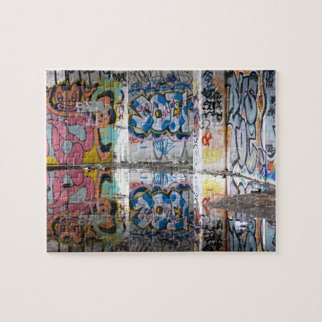 Graffiti Corner Jigsaw Puzzle (Horizontal)