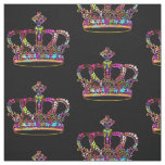 Graffiti crown fabric