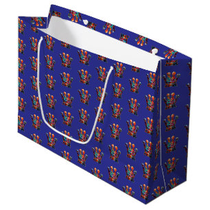 Graffiti crown large gift bag