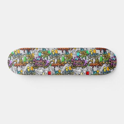 Graffiti Dance  Hip Hop Pattern  Urban  Skateboard