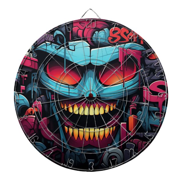 Graffiti Dartboard (Front)