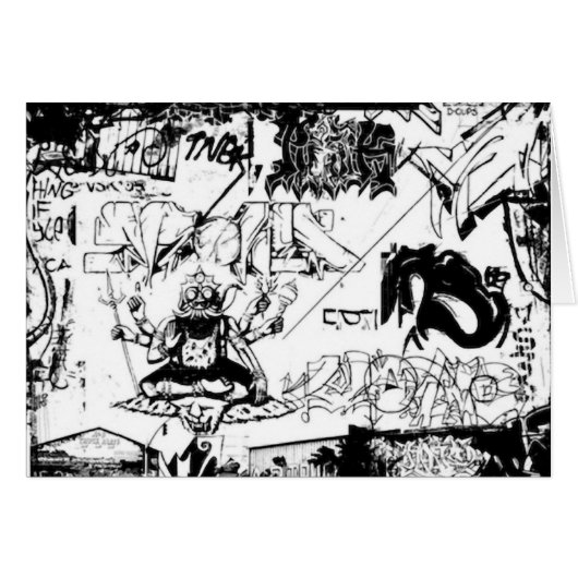 Graffiti Delight Cards (Front Horizontal)