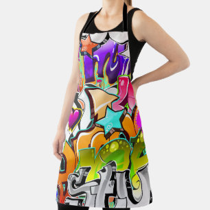 Graffiti Design Apron