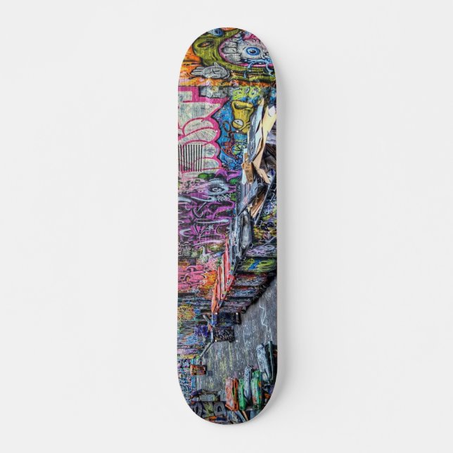 Graffiti design Skateboard Deck (Front)