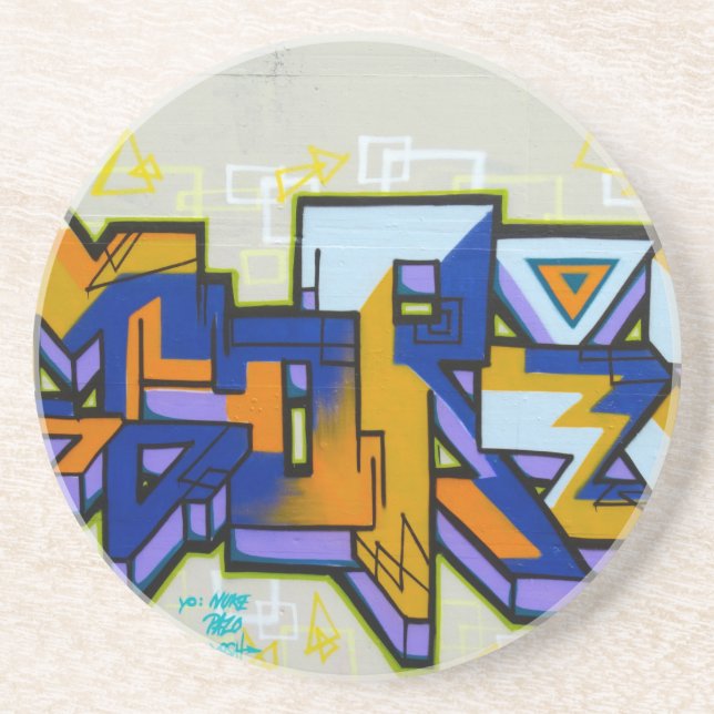 Graffiti Drink Coaster (Front)