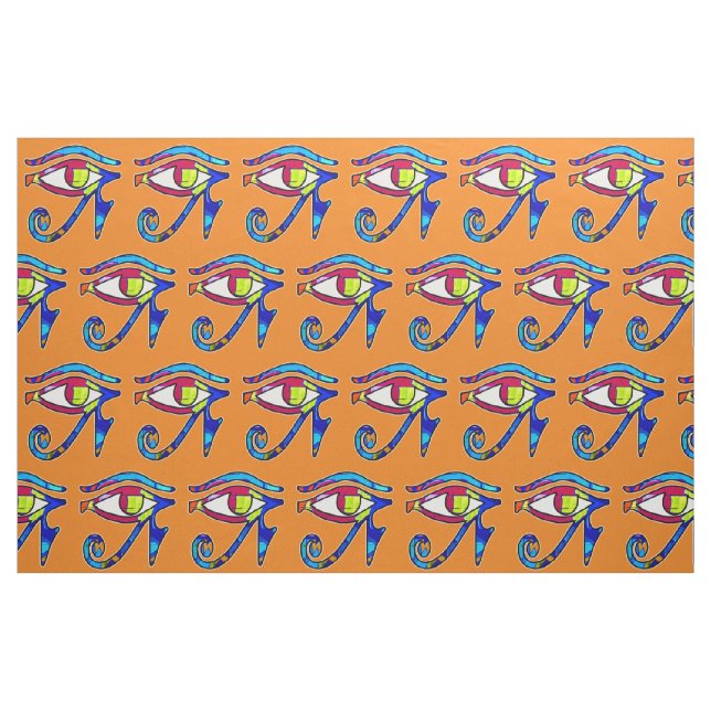Graffiti Egyptian Eye Eye of Horus Fabric (Fat Quarter)