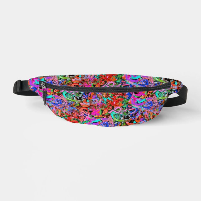 Graffiti  fanny pack (Front)