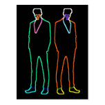 'Graffiti Fashion Design' Postcard