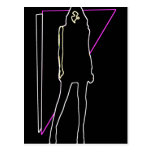 'Graffiti Fashion Design' Postcard