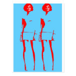 'Graffiti Fashion Design' Postcard