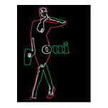 'Graffiti Fashion Design' Postcard