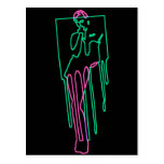 'Graffiti Fashion Design' Postcard
