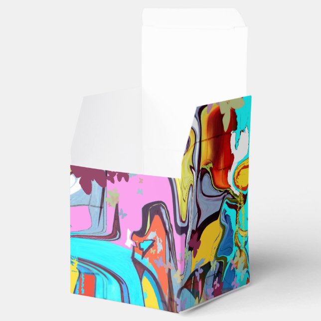 Graffiti Favor Boxes (Opened)