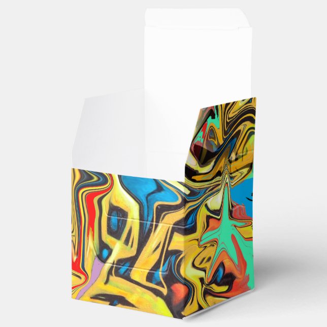 Graffiti Favor Boxes (Opened)