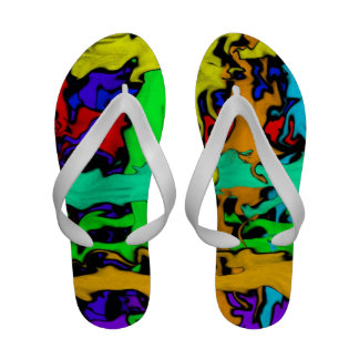 Graffiti Flip Flops, Graffiti Sandal Footwear for Women & Men