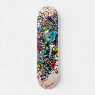 Graffiti Floral Deck for Skateboard