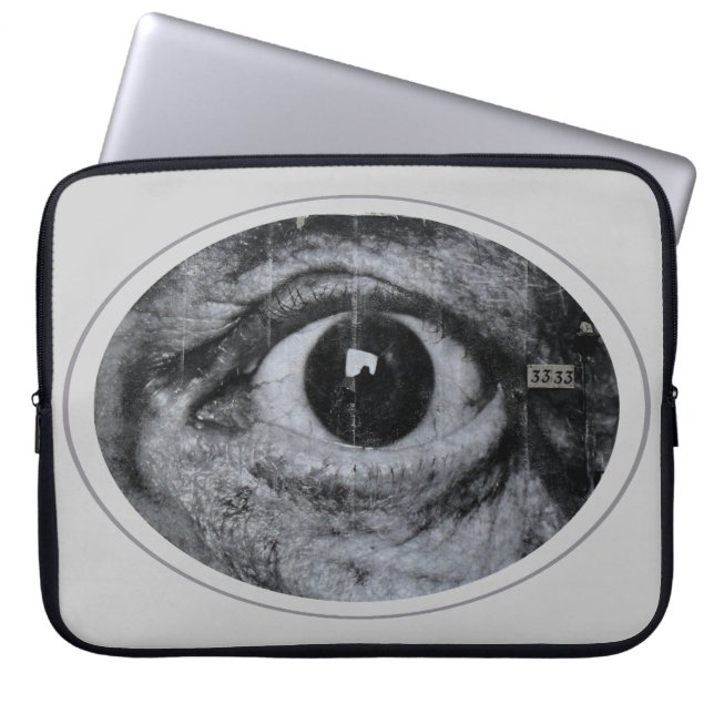 Graffiti Fun Eye Laptop Sleeve (Front)