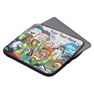 Graffiti Fun Laptop Sleeve