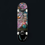 Graffiti Fun Skateboard<br><div class="desc">Make this Graffiti Skateboard with caption & Name your own by adding your text. To access advanced editing tools, please go to "Personalize this template" and click on "Details", scroll down and press the "click to customize further" link. Ideal for any Occasion such as birthday or Graduation, for outdoor skateboarders...</div>