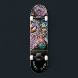 Graffiti Fun Skateboard<br><div class="desc">Make this Graffiti Skateboard with caption & Name your own by adding your text. To access advanced editing tools, please go to "Personalize this template" and click on "Details", scroll down and press the "click to customize further" link. Ideal for any Occasion such as birthday or Graduation, for outdoor skateboarders...</div>