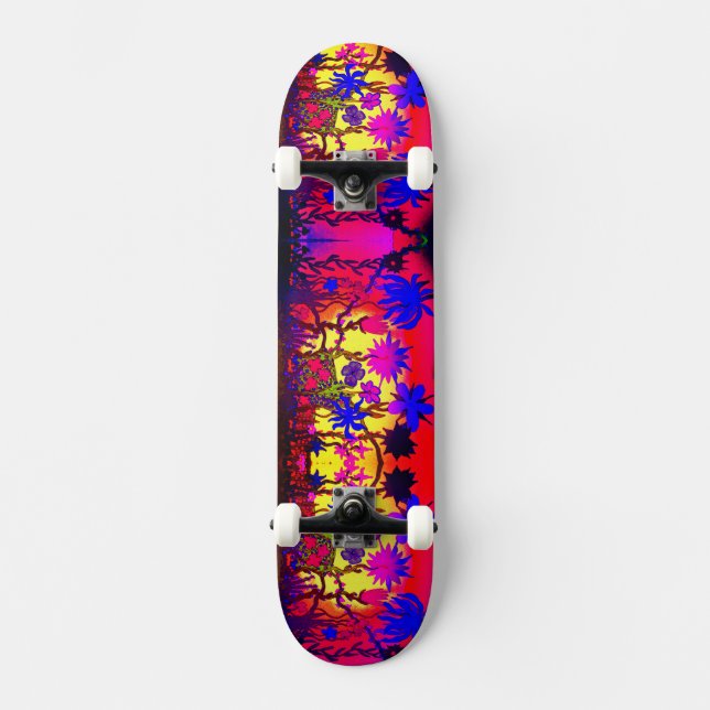 Graffiti Garden Skateboard (Front)