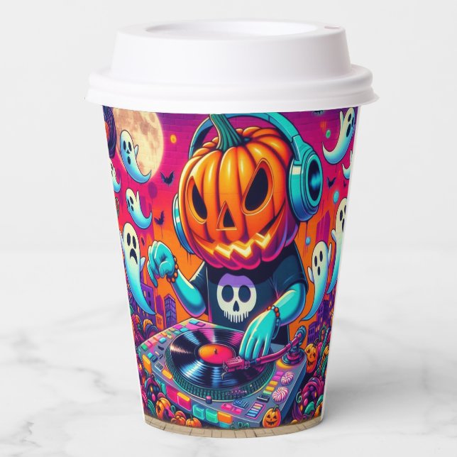 Graffiti Ghoul Gulp Paper Cups (Front)