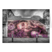 Graffiti Girl, Shoreditch London (Front Horizontal)